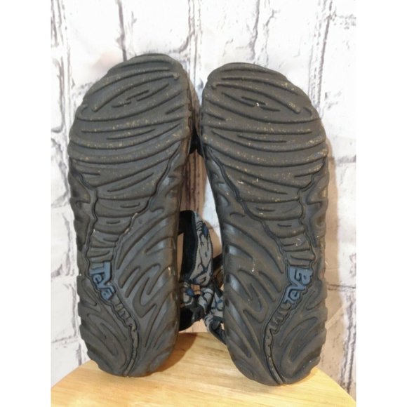 Teva Mens Scorpion Print Strap Hiking Sandals Sz 9 main image 4